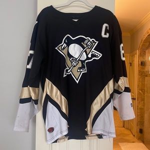 Pittsburgh Penguins hockey Crosby Jersey